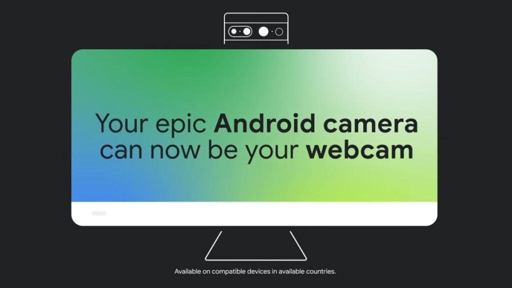 Use your phone camera as a webcam