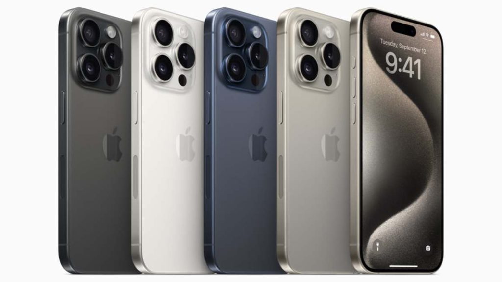 iPhone 15 Pro colors 