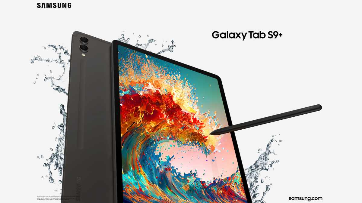 Is the Samsung Galaxy Tab S9 tablet water-resistant?