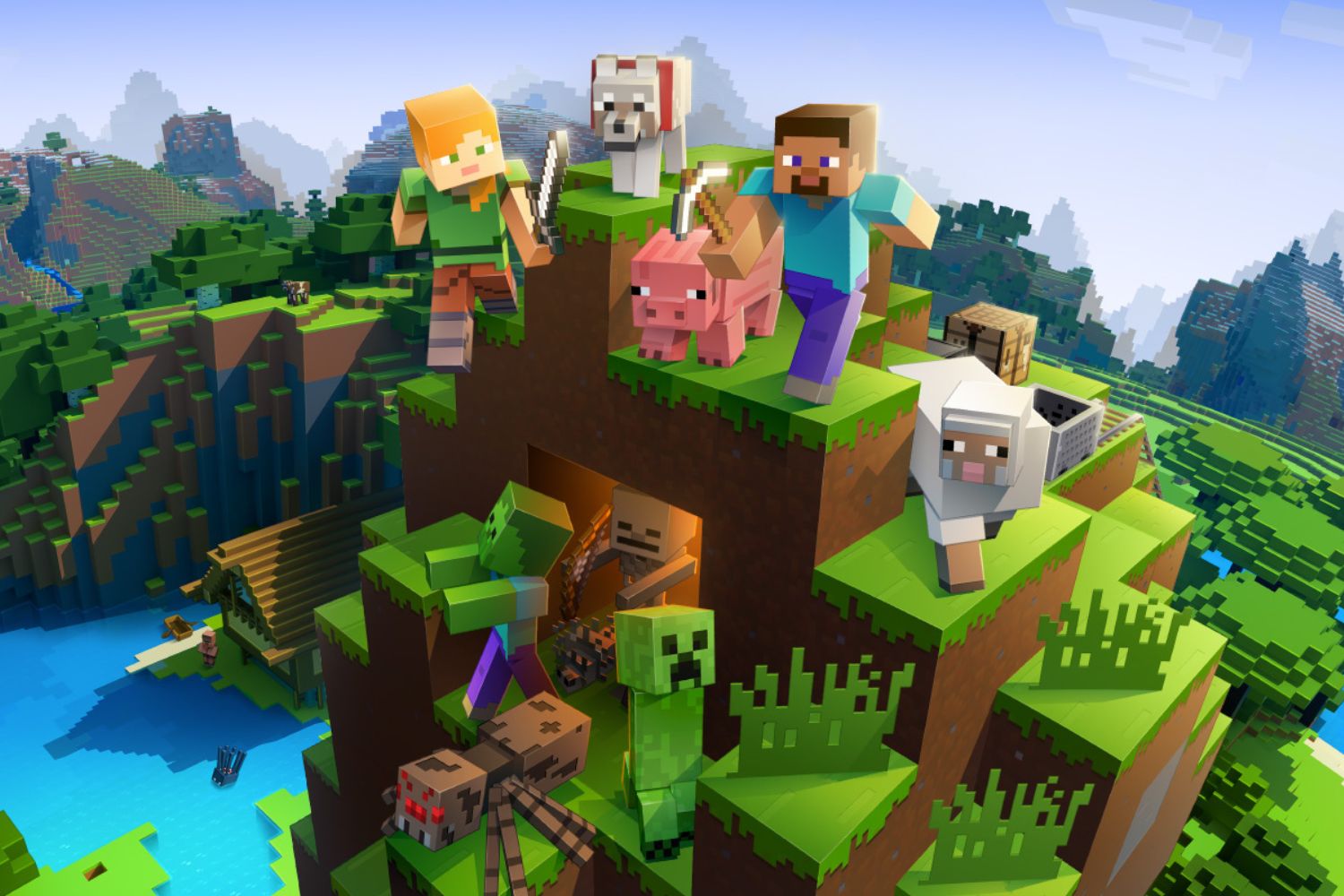 Virtual Reality on Minecraft? It's almost over on PlayStation VR