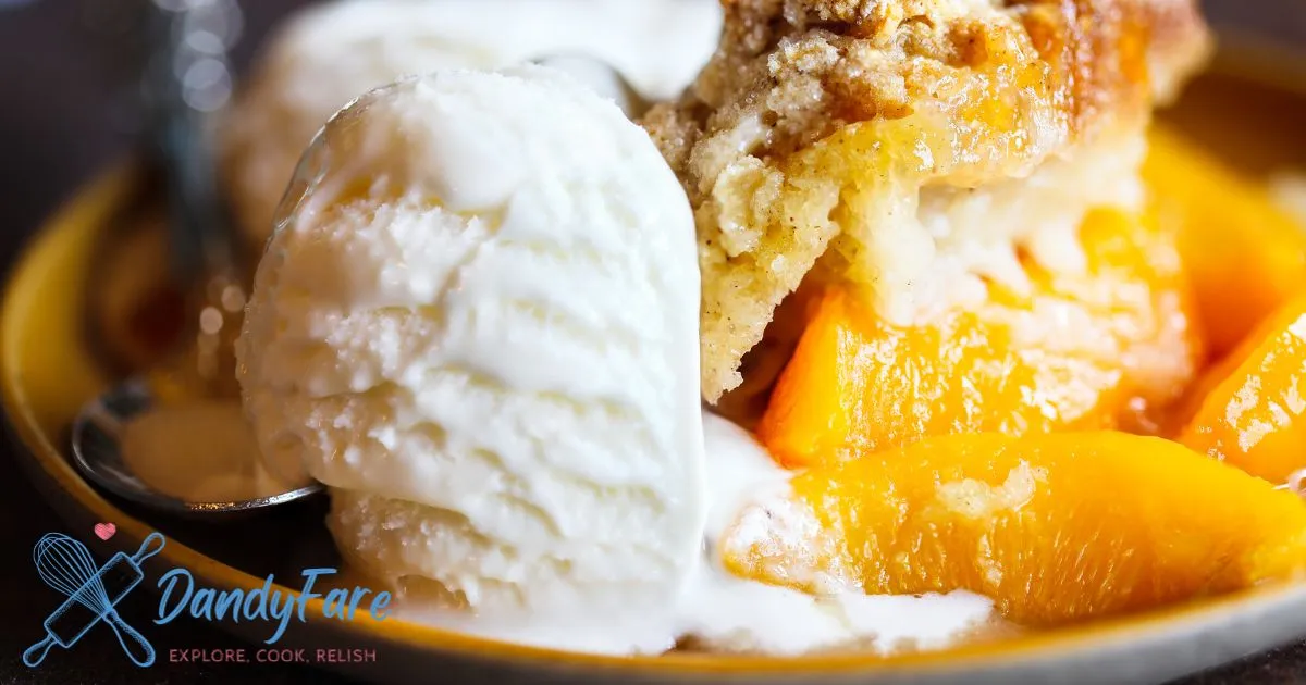 Easy Peach Cobbler Recipe Using Cake Mix