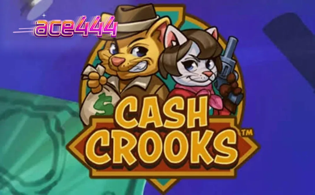 Cash Crooks স্লট গেমের থিম এবং বিড়াল অপরাধীদের ভিজ্যুয়াল